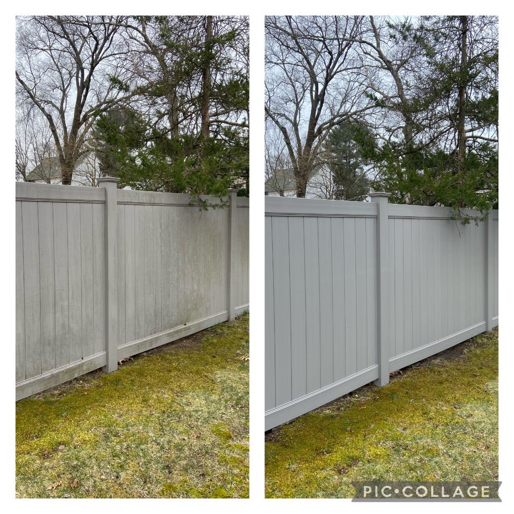 House Wash, Fence Wash, Gutter Cleaning, and Gutter Brightening in Billerica, MA